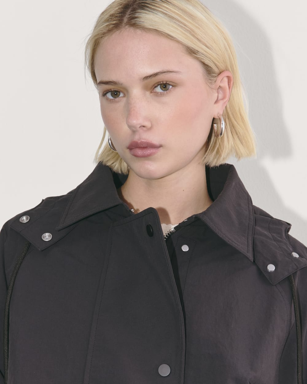 The Oversized Anorak | Black