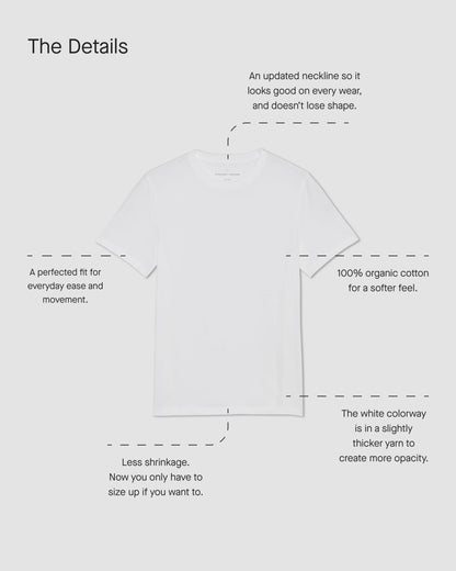 The Essential Organic Crew | Vintage Black