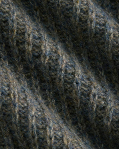 Waffle Sweater in Cloud | Blue Multi Twist