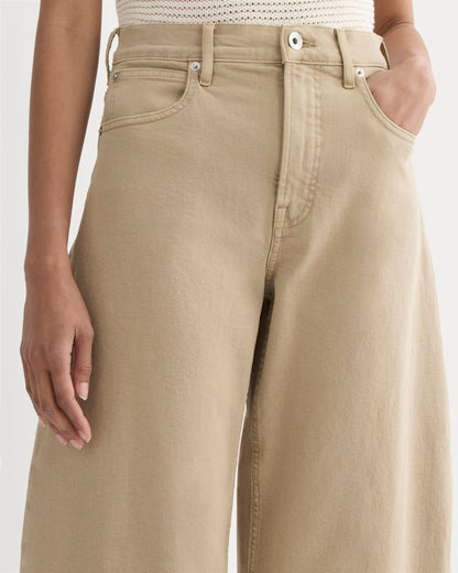 The Way-High® Curve Jean | Garment-Dyed Tan | 27" Inseam
