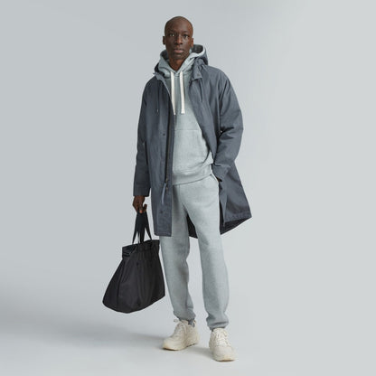 The ReTrack Hoodie |  Heathered Grey