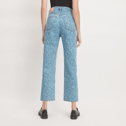 The Rigid Way-High® Jean  | Light Painterly Strokes | 27.5" Inseam
