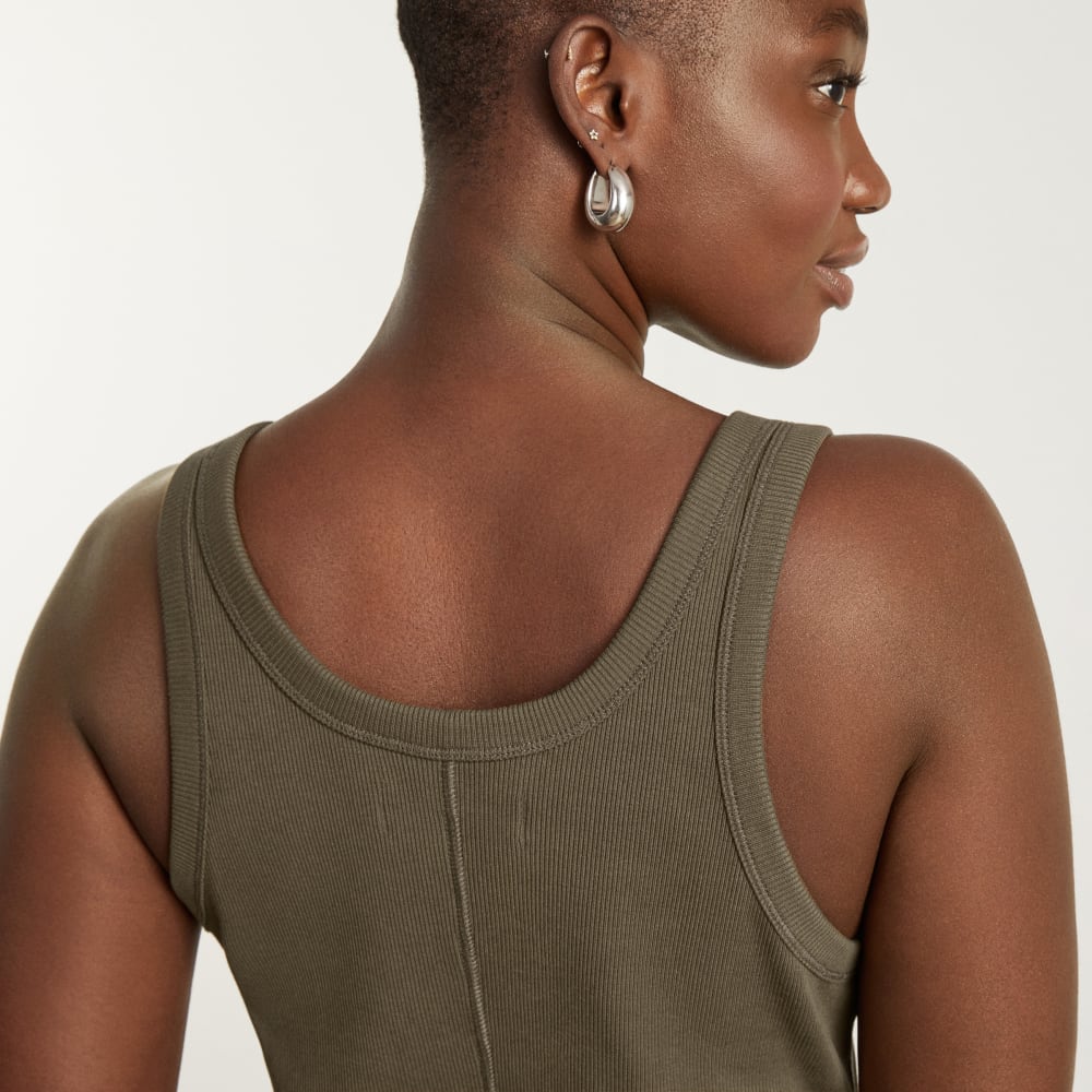 The ’90s Rib Dress | Beech