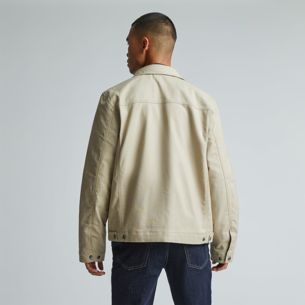 The Filled Canvas Jacket | Trench Coat Khaki
