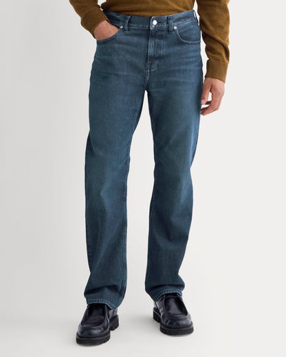Straight-Leg Stretch Jean | Dark Indigo