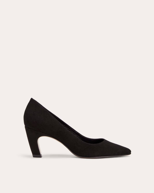 The Banana Pump | Black Suede