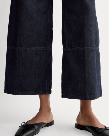 The Way-High® Gardener Cropped Jean | Dark Rinse