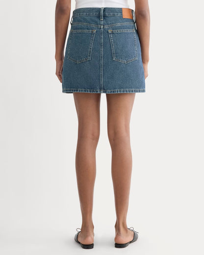 The Denim Mini Skirt | Deep Atlantic
