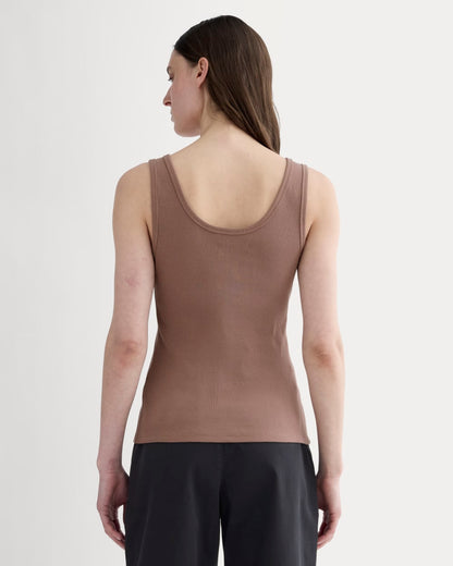The Selfie Henley Tank | Mocha