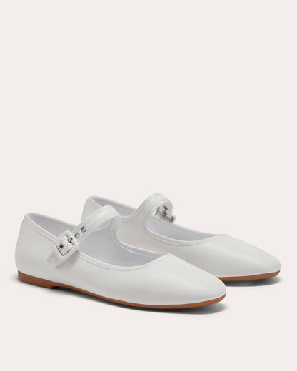 The Day Buckle Mary Jane | White