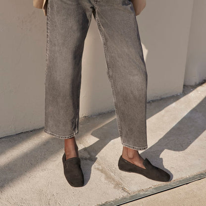 The Day Loafer | Black Suede