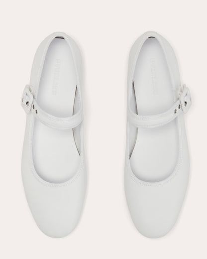 The Day Buckle Mary Jane | White