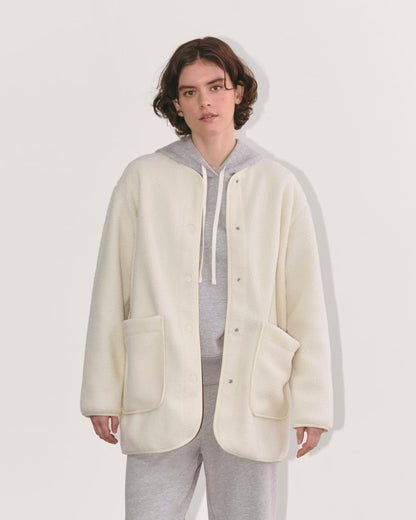 The Teddy Liner | Heathered Oat