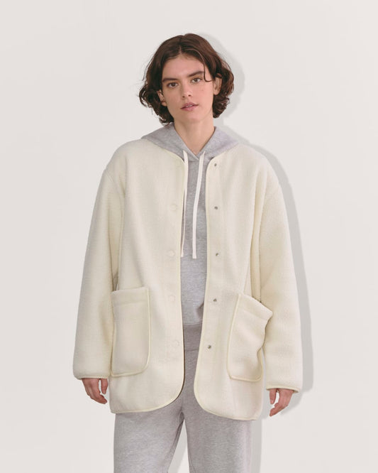 The Teddy Liner | Heathered Oat