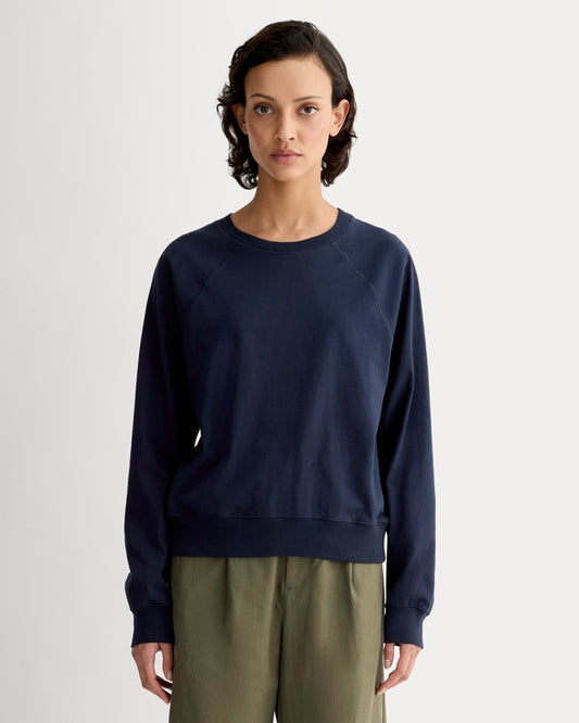 The Off-Duty Long-Sleeve Tee | Navy