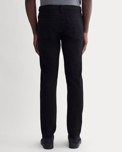 The Relaxed 4-Way Stretch Organic Jean | Uniform | Black
