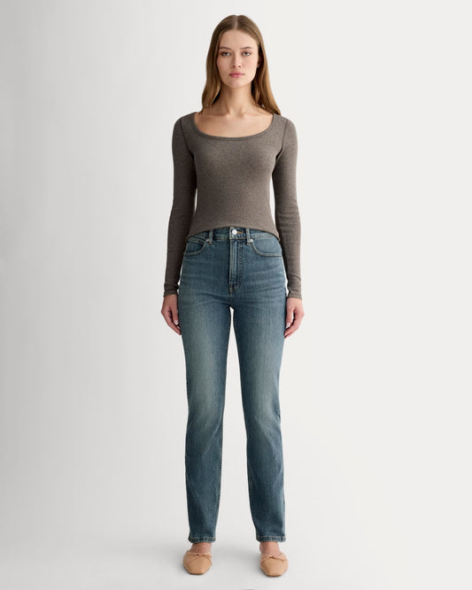 The Way-High® Slim Jean | Indigo Blue | 31" Inseam