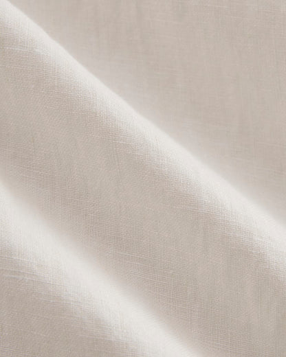 The Drawstring Pant in Linen | Natural Chambray