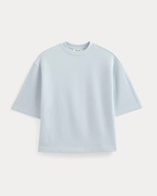 Lightweight Terry Oversized Tee | Skywriting