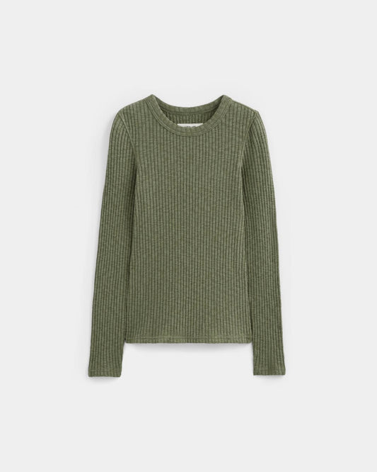 The Cozy Rib Long-Sleeve Tee | Kalamata