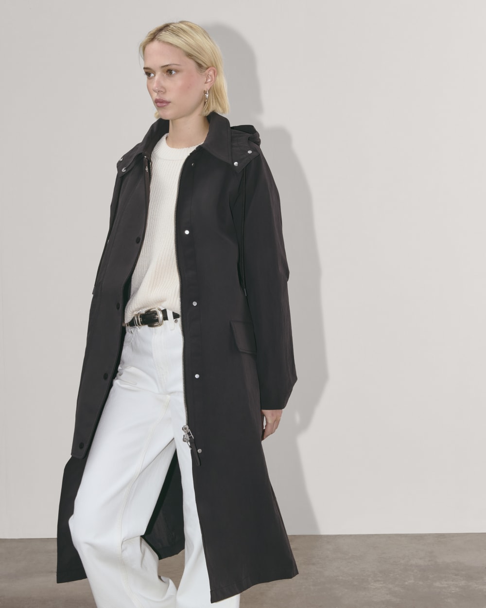 The Oversized Anorak | Black