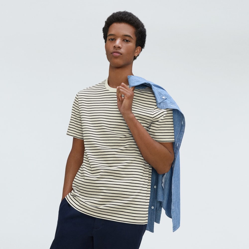 The Organic Cotton Crew | Canvas / Black