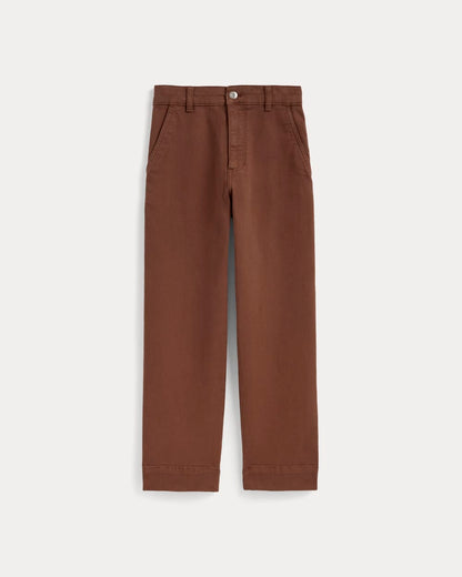 The Utility Straight-Leg Pant | Rosewood | 26.5" Inseam