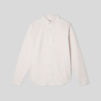 The Classic Oxford Shirt | Sahara / Off-White | Standard