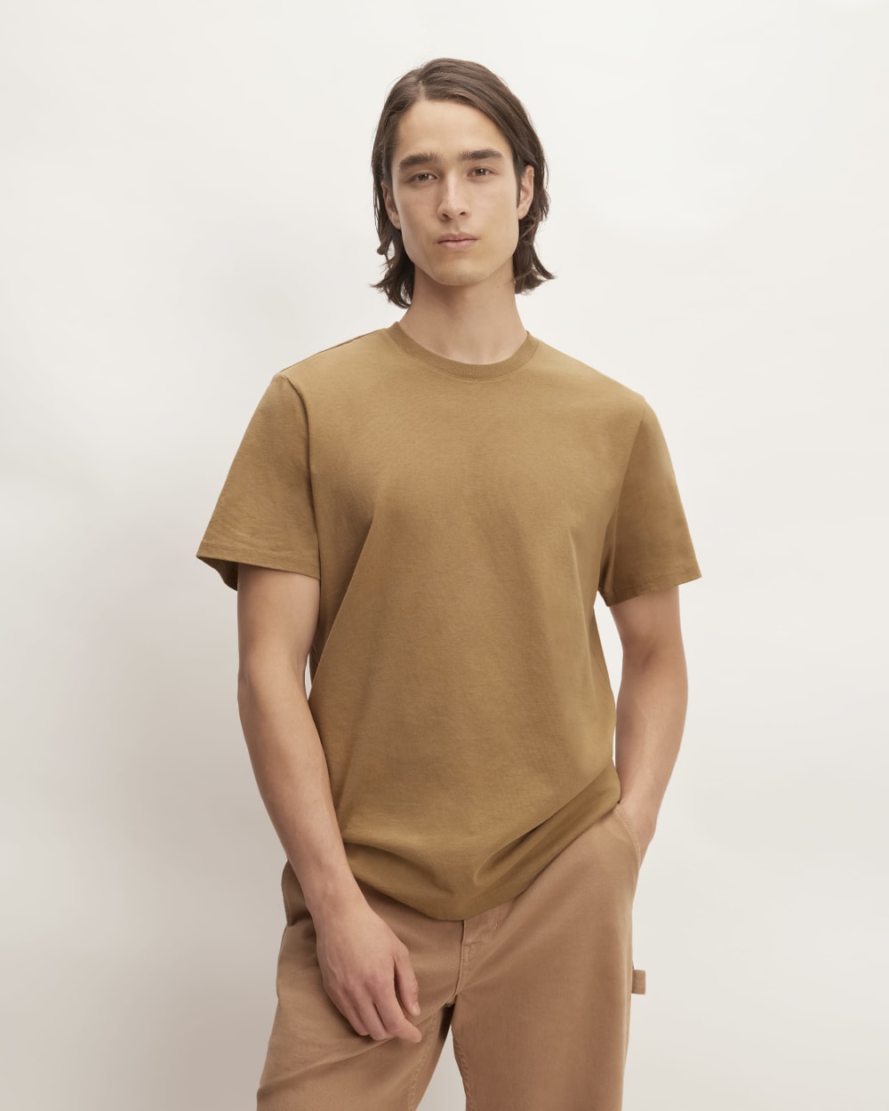 The Premium-Weight Crew | Uniform | Toasted Coconut