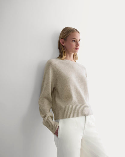 The Boxy Crew in Cashmere | Canvas
