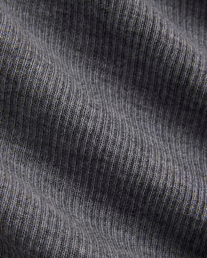 The Cardigan in Ultrasoft Merino | Heather Mid Grey