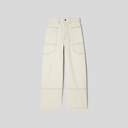 The Way-High® Gardener Cropped Jean | Ecru