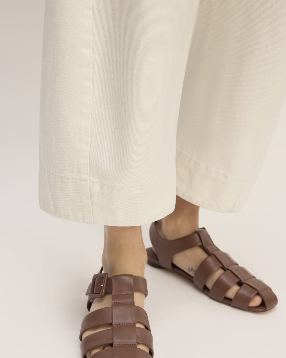 The Summer Barrel Jean | Ecru