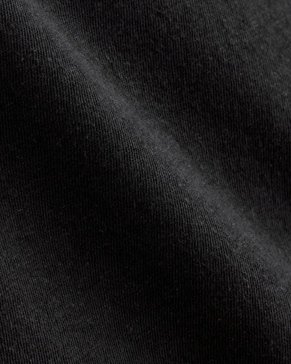 The Henley in Cotton Linen | Black