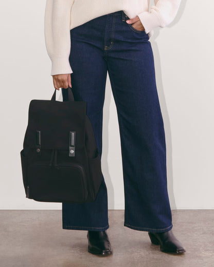 The Canvas Backpack | Black