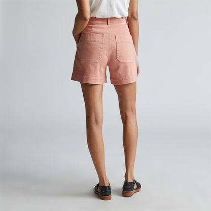 The Way-High® Twill Short | Light Rose