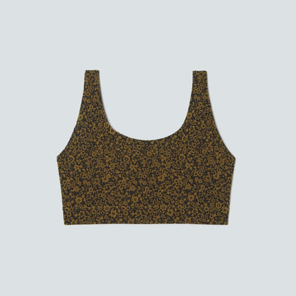 The Perform Bra® | Black / Breen Floral
