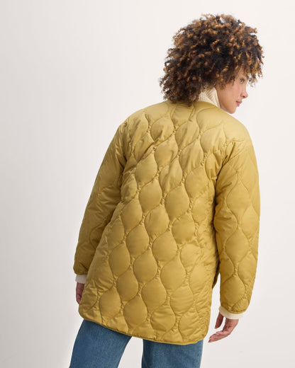 The Quilted Liner | Golden Oak