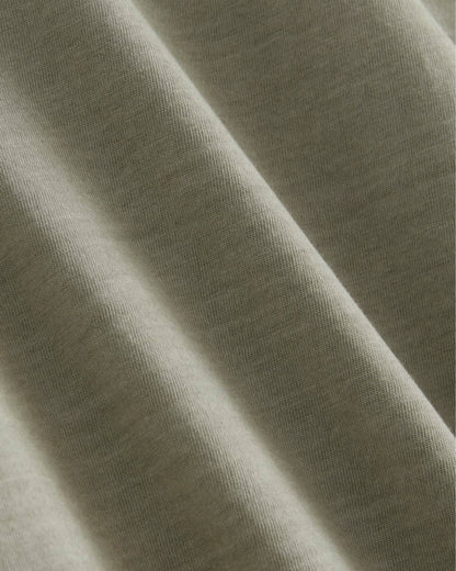 The Essential Organic Garment-Dyed Henley | Seagrass