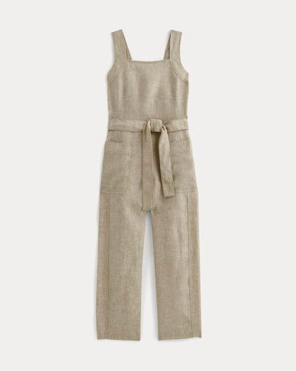 The Utility Coverall in Linen | Cornstalk Chambray