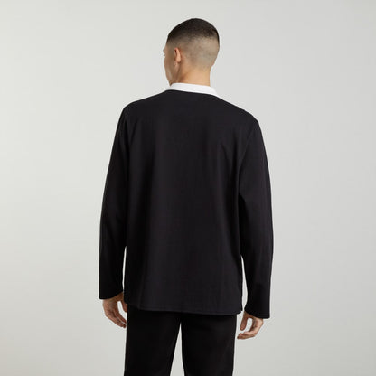 The Premium-Weight Rugby Shirt | Black