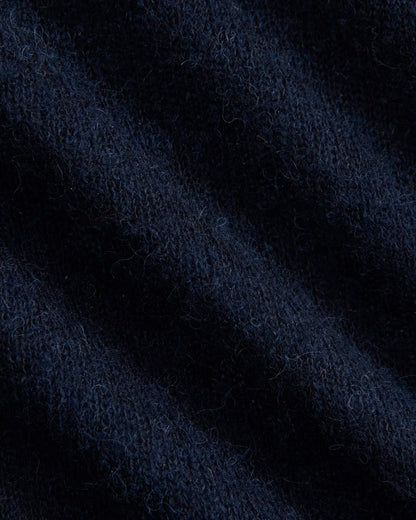 The Air Alpaca™ Short-Sleeve Cardigan | Navy