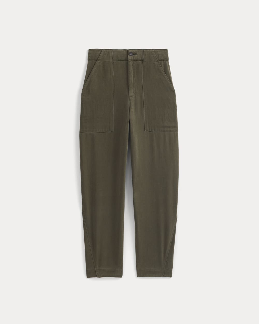 Patch Pocket Ballon Pant in Buttersoft | Olive Night