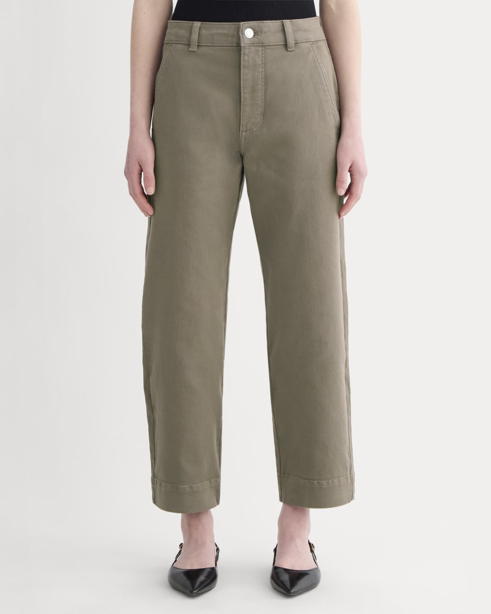 The Utility Straight-Leg Pant | Taupe | 26.5" Inseam