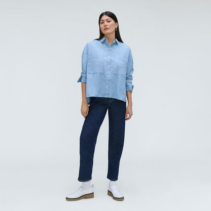 The Boxy Oxford | Mid ReChambray