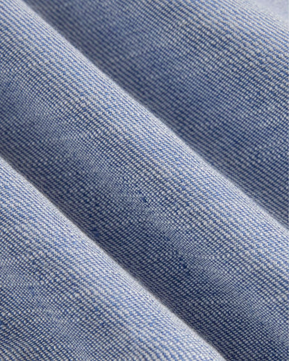 The Square Tank in Stretch Linen | Chambray