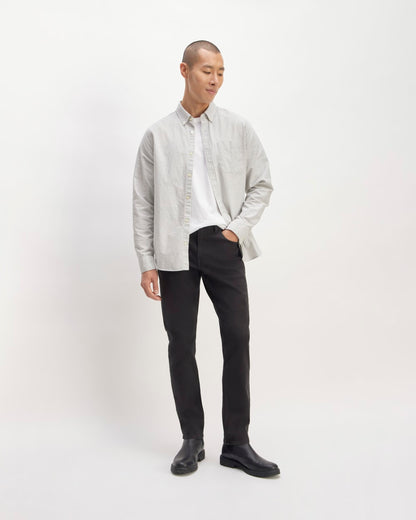 The Classic Oxford Shirt | Charcoal / White | Standard