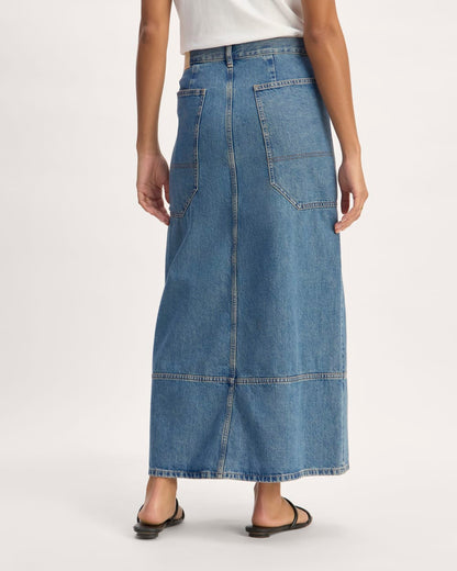 The Gardener Skirt | Medium Indigo