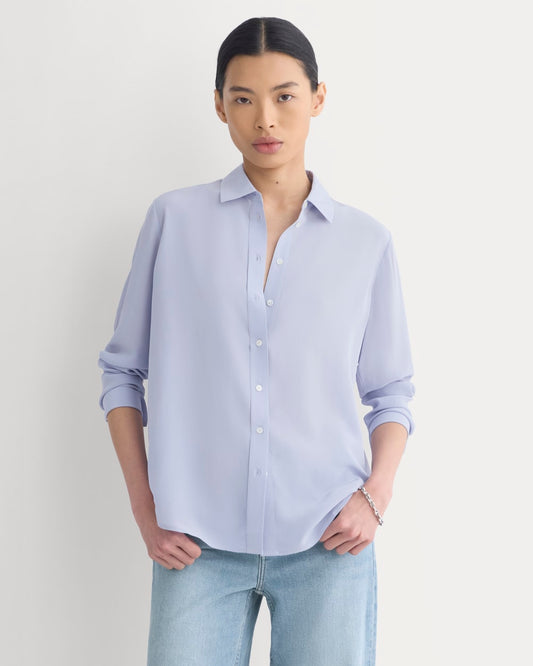 The Must-Have Shirt in Washable Silk | Aleutian