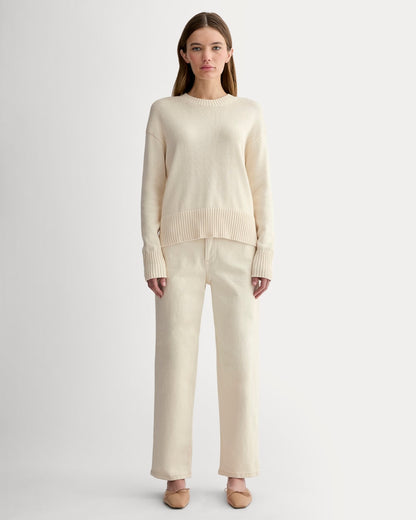 The Boxy Sweater in Everyday Cotton | Canvas